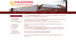 Desktop Screenshot of kalkhoven.nl