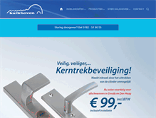 Tablet Screenshot of kalkhoven.com